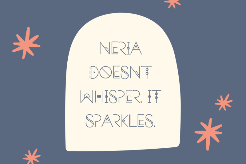 neria-ornate-display-font