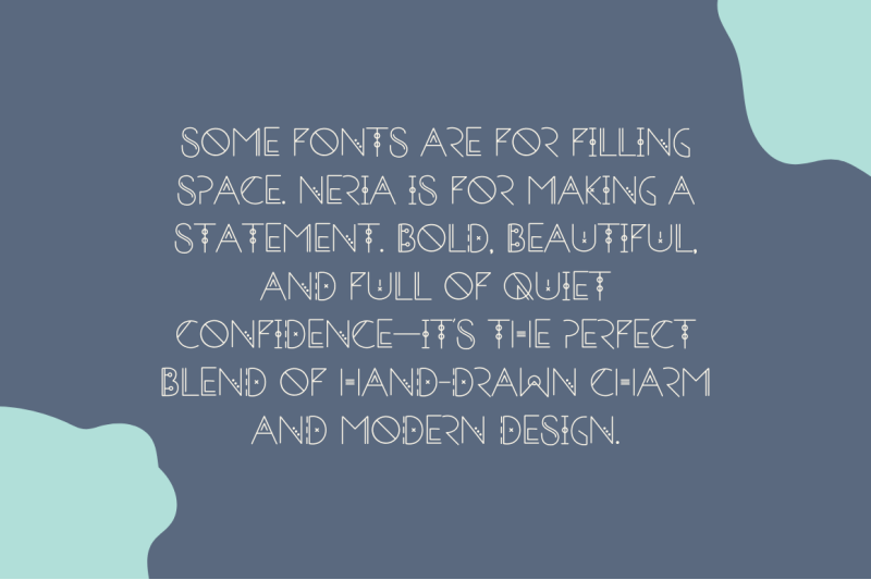 neria-ornate-display-font