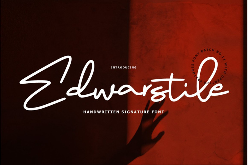 edwarstile-monoline-signature