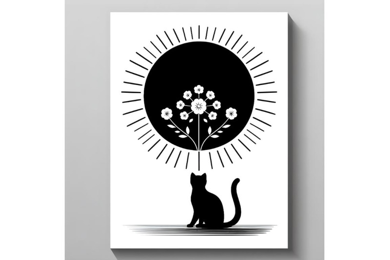 minimalist-black-cat