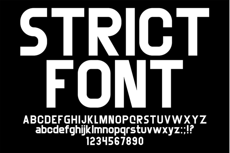 strict-font