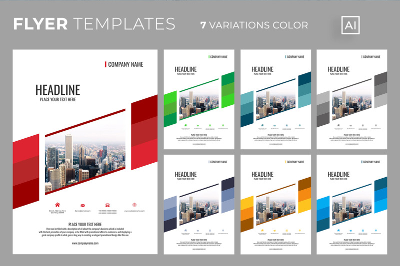 flyer-template-set-bundle-v011