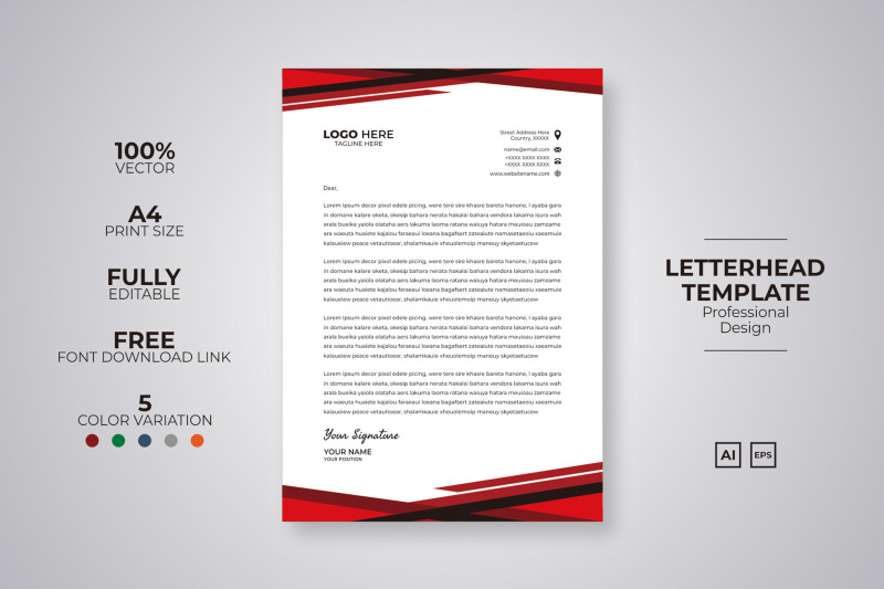 letterhead-template-set-bundle-v008