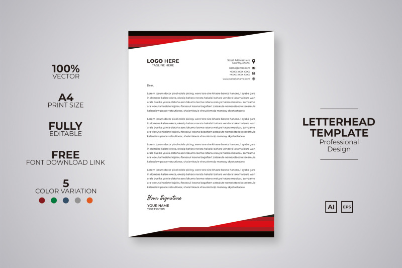 letterhead-template-set-bundle-v009