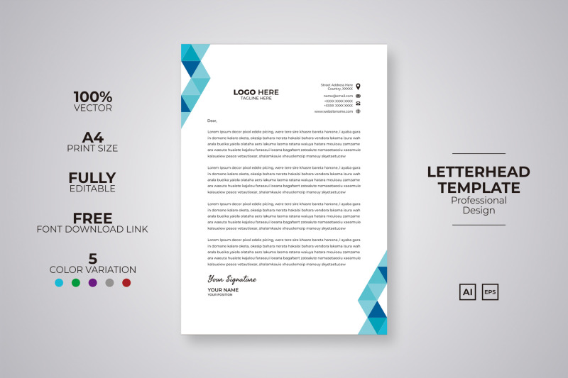 letterhead-template-set-bundle-v012