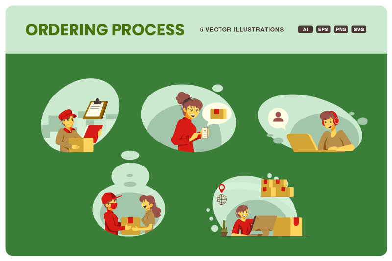 ordering-process-illustration