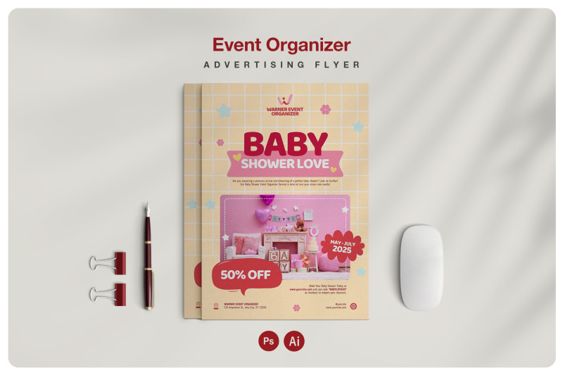event-organizer-ads-flyer