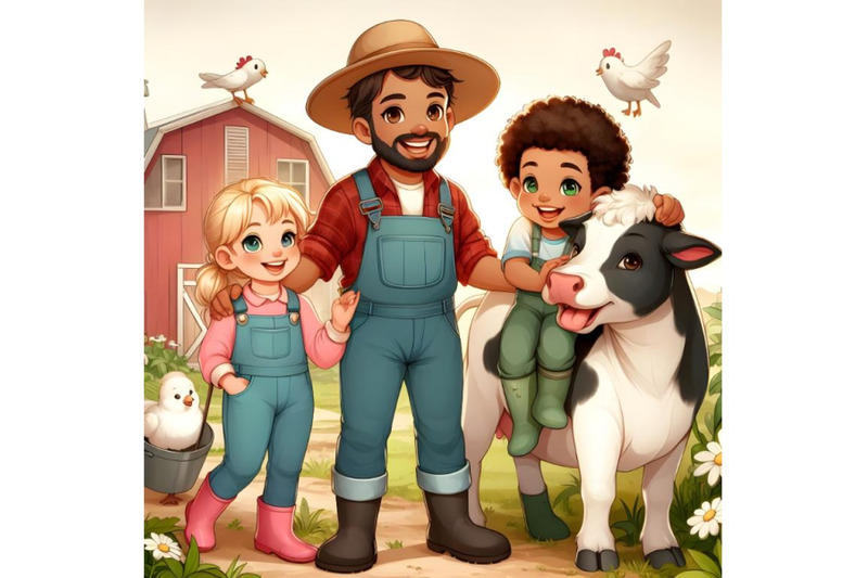 happy-farmer-and-kids