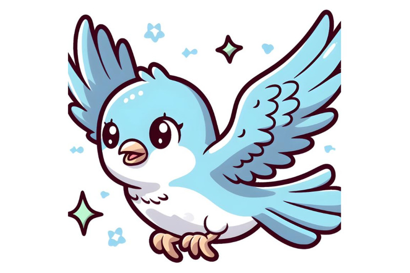 a-cute-small-bird-flying