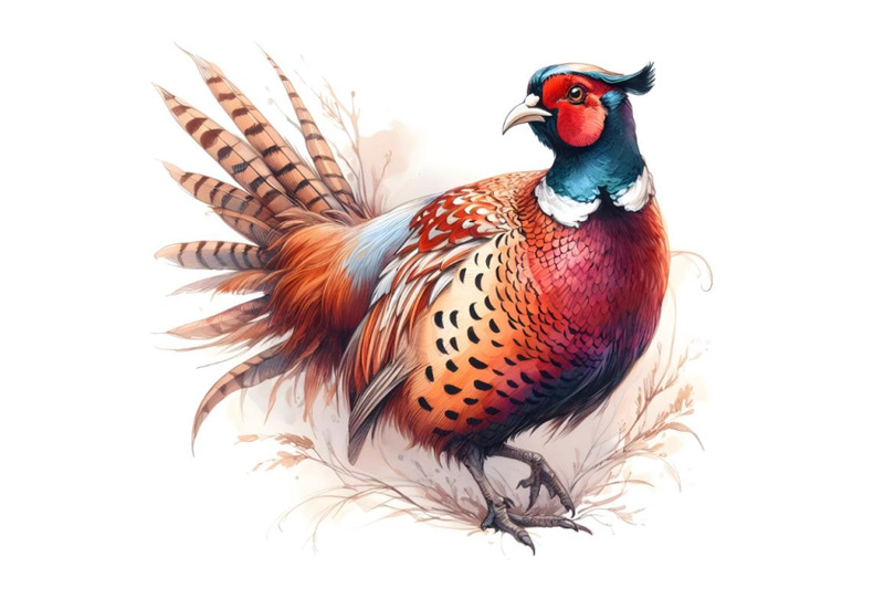 sketch-of-pheasant