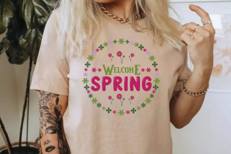 welcome-spring-spring-svg-cut-files