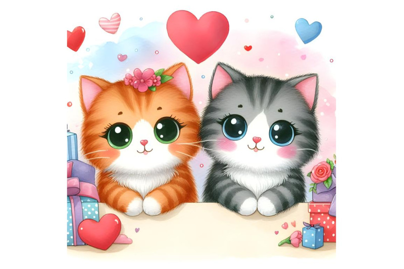 cute-cat-couple