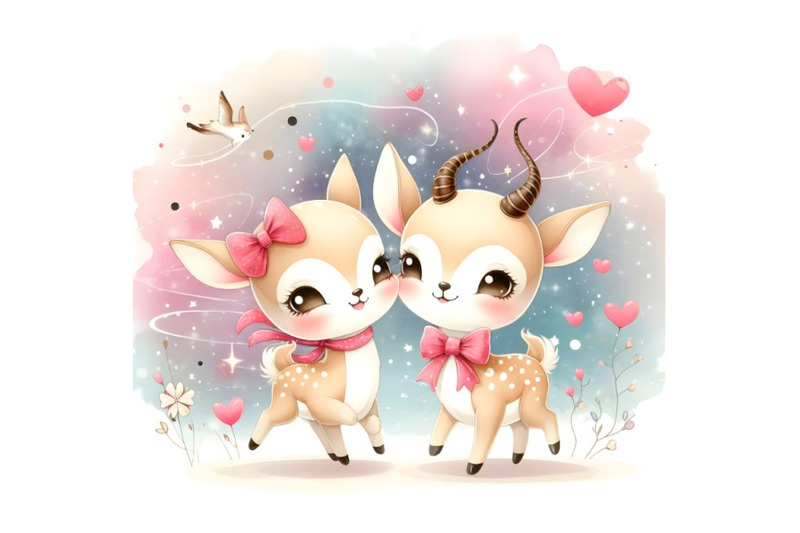 cute-gazelle-couple