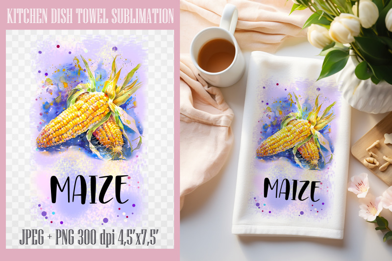 maize-2-png-kitchen-dish-towel-sublimation