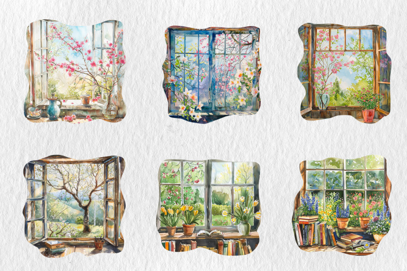 watercolor-spring-window-view
