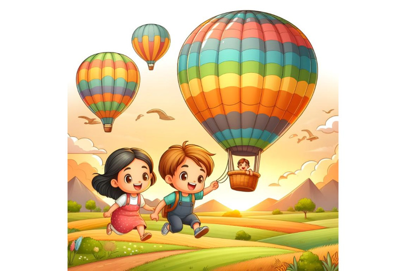 kids-riding-a-hot-air-balloon