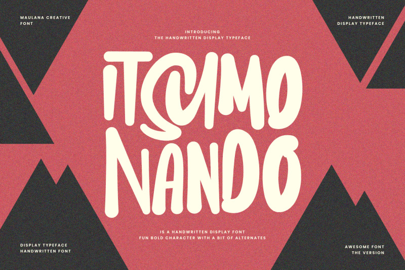 itsumo-nando-display-font