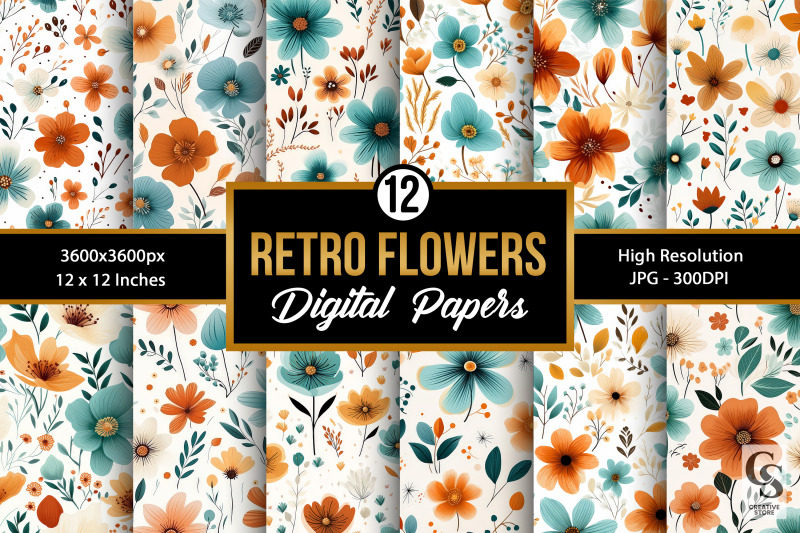 retro-groovy-flowers-seamless-patterns