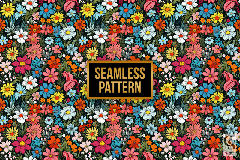hippie-wildflowers-pattern-digital-papers