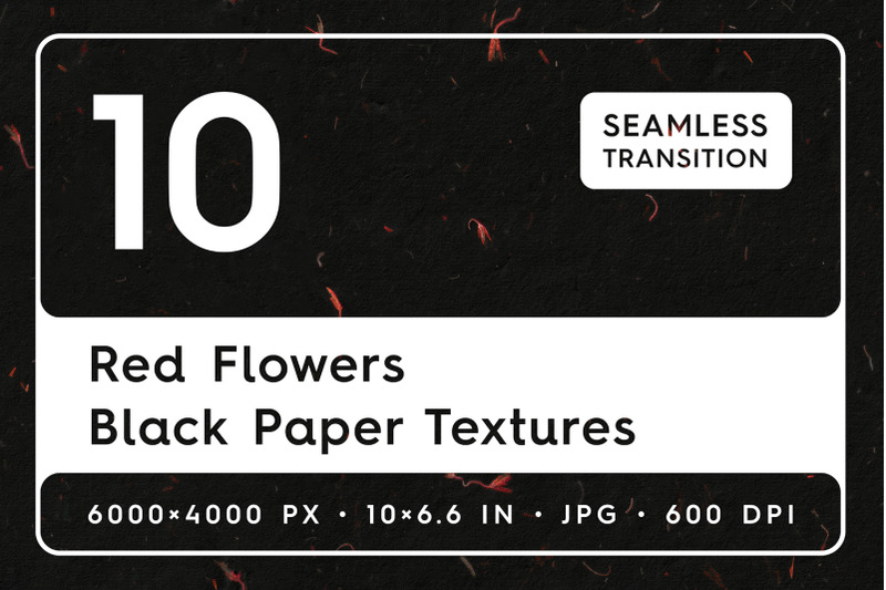 10-red-flowers-black-paper-textures-backgrounds
