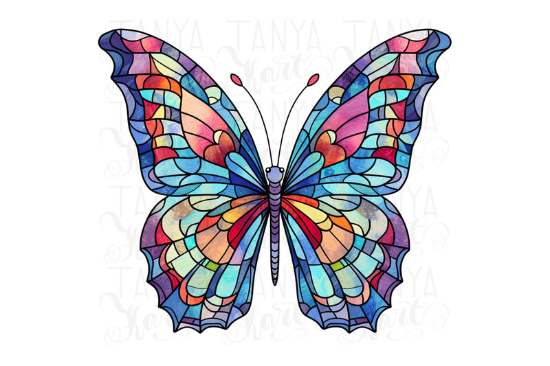 stained-glass-butterfly-png-dtf-transfers-watercolor-designs-for-shi