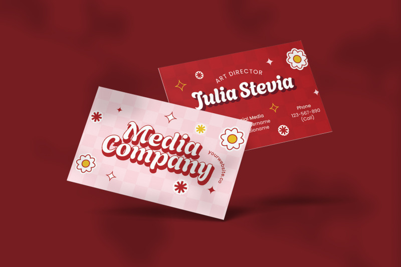 media-company-business-card