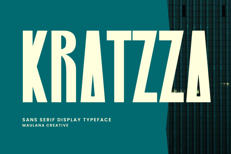 kratzza-sans-serif-display-font