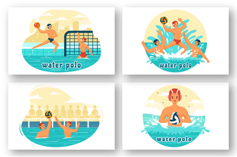 12-water-polo-sport-illustration