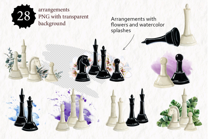 chess-checkers-backgammon-watercolor-clipart