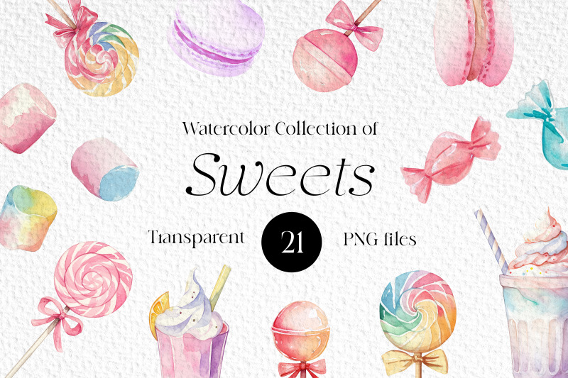 watercolor-sweets-lollipop-candies-clipart-bundle-21-png-elements