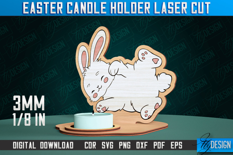 easter-candle-holder-laser-cut-happy-easter-cnc-file