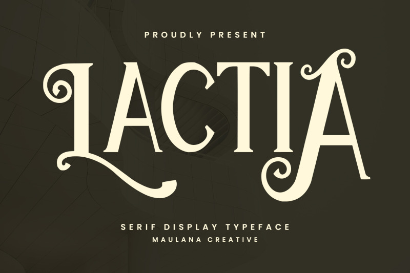 lactia-serif-display-typeface