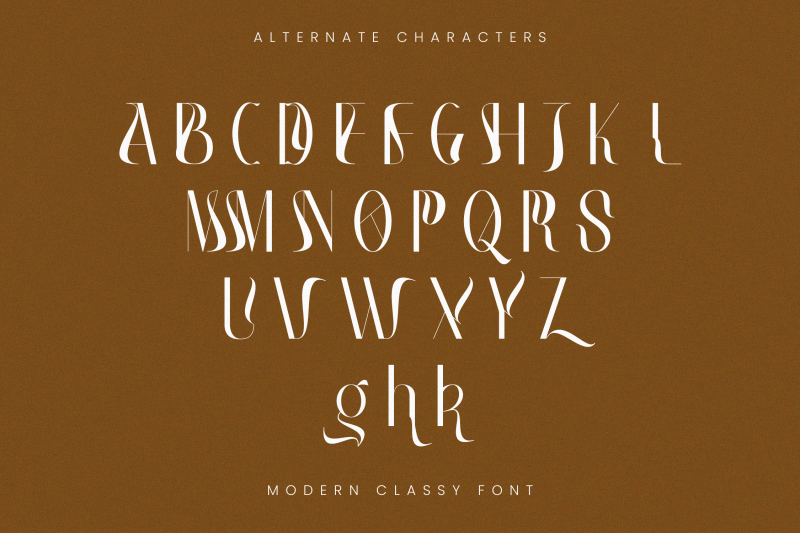 agezka-classy-font