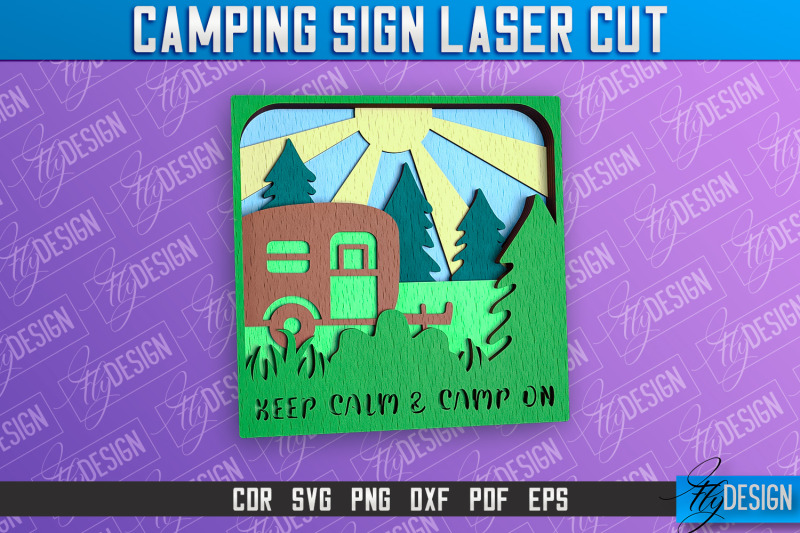 camping-sign-laser-cut-3d-sign-laser-cut-design-cnc-files