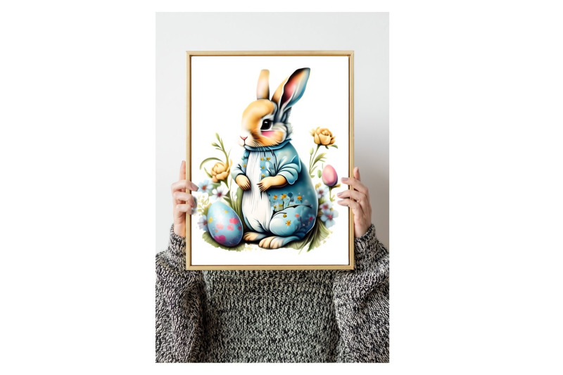 18-easter-bunny-in-a-wreath-png-clipart