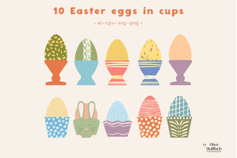 modern-easter-eggs-in-cups-clipart-cute-vector-illustrations