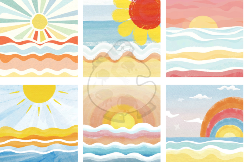 beach-watercolor-sunny-backdrop-scenes