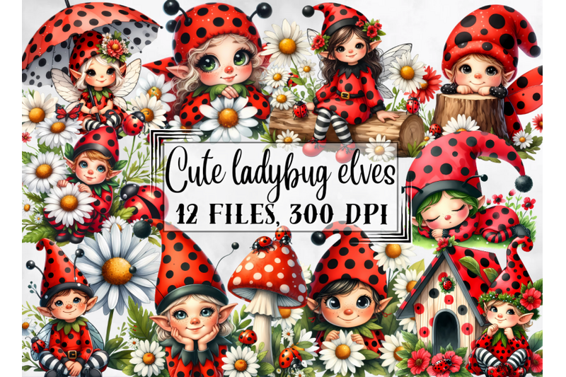 ladybug-clipart-ladybugs-clipart-elves-clipart