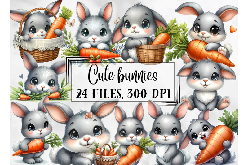 bunny-clipart-bunnies-clipart-rabbit-clipart-carrots