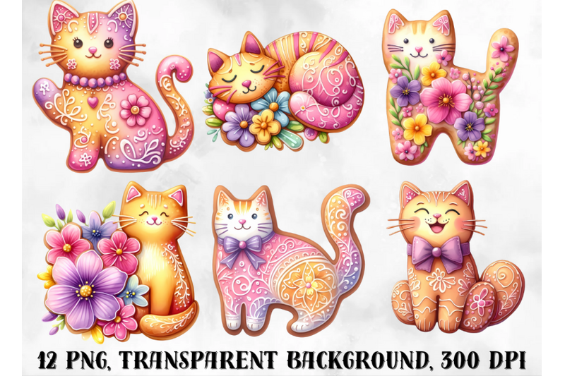 gingerbread-clipart-cat-clipart-kitten-clipart-gingerbread-cat