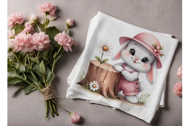 bunny-clipart-bunnies-clipart-spring-clipart-daisies-clipart