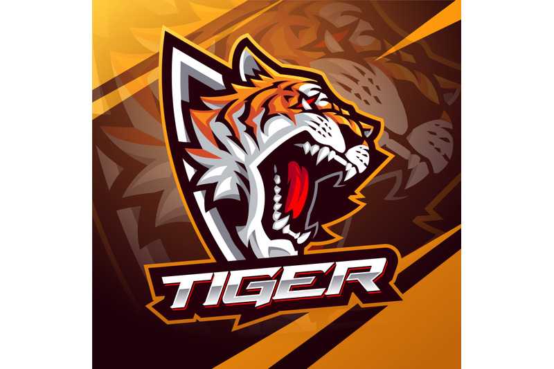 tiger-head-esport-mascot-logo-design