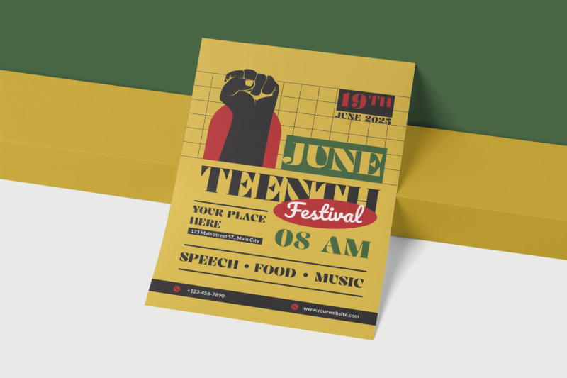juneteenth-flyer-template
