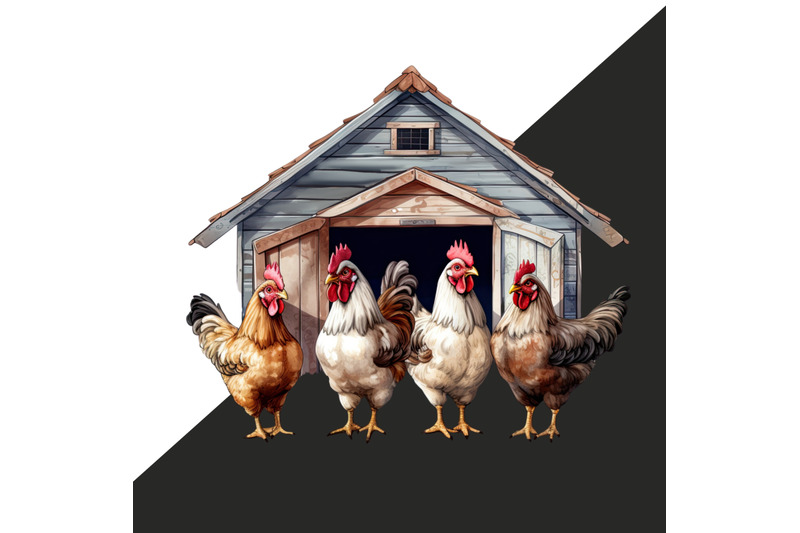 chickens-png-farm-animals-digital-images