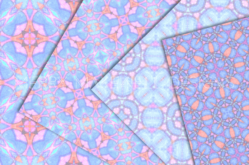 pastel-kaleidoscope-seamless-digital-paper-set