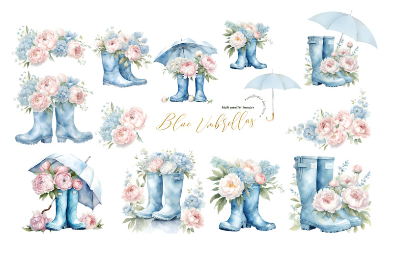 blue-rainy-boots-umbrella-clipart-blue-flowers-boots-clipart