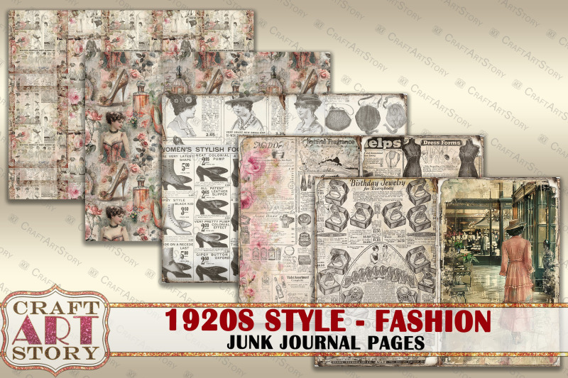 vintage-fashion-junk-journal-kit-1920s-style-collage-sheets