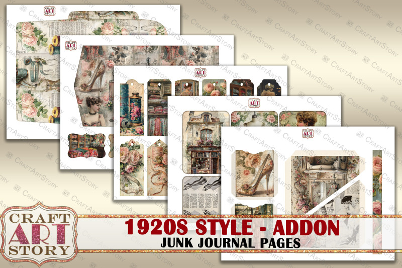 vintage-fashion-junk-journal-kit-1920s-style-addon