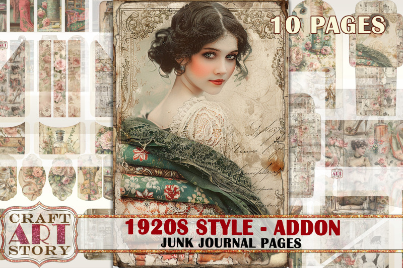 vintage-fashion-junk-journal-kit-1920s-style-addon