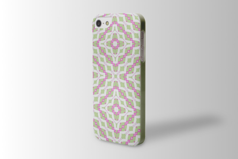 pink-and-green-abstract-seamless-pattern-set